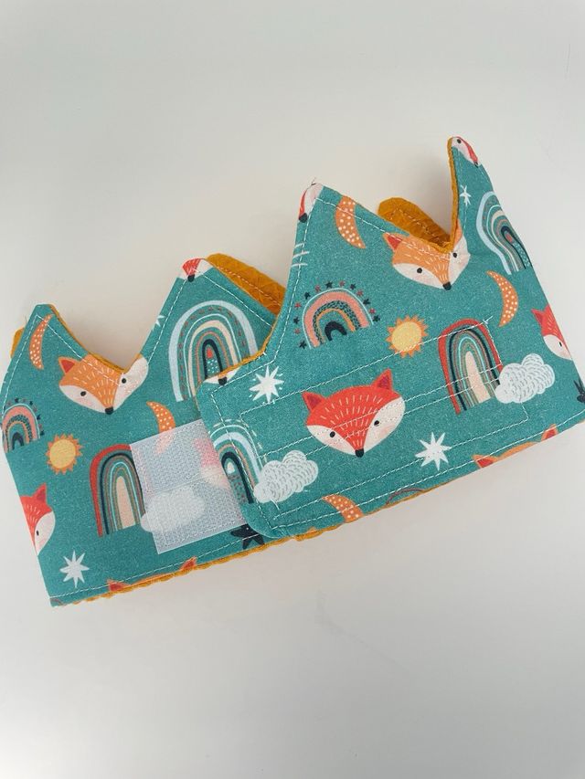 Corona cumpleaños infantil con números