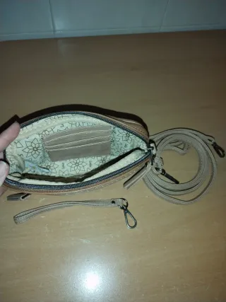 Bolso Lois Beige y Marrón