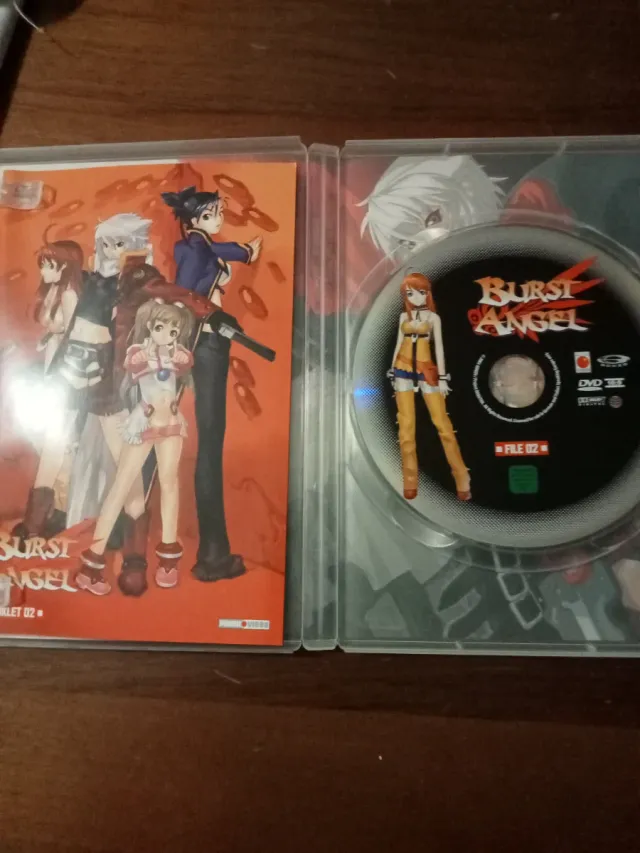 DVD Burst Angel - File 02 Panini Video