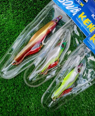 3 jigs de pesca ILLEX KENBU, Señuelos Pesca, Spinn