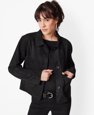 Chaqueta de ante mujer