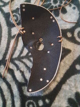 Media máscara disfraz steampunk