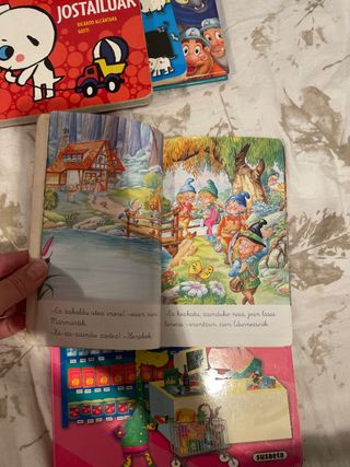 5 libros euskera infantil