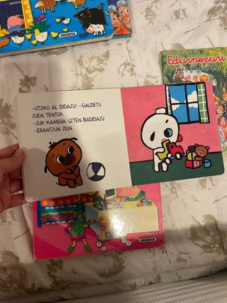 5 libros euskera infantil