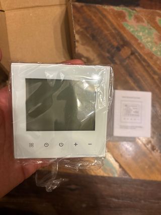 Termostato Digitale Bianco