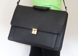 Maletín porta documentos negro