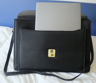 Maletín porta documentos negro