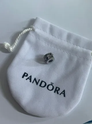 Charm Corazones Rosas Plata 925