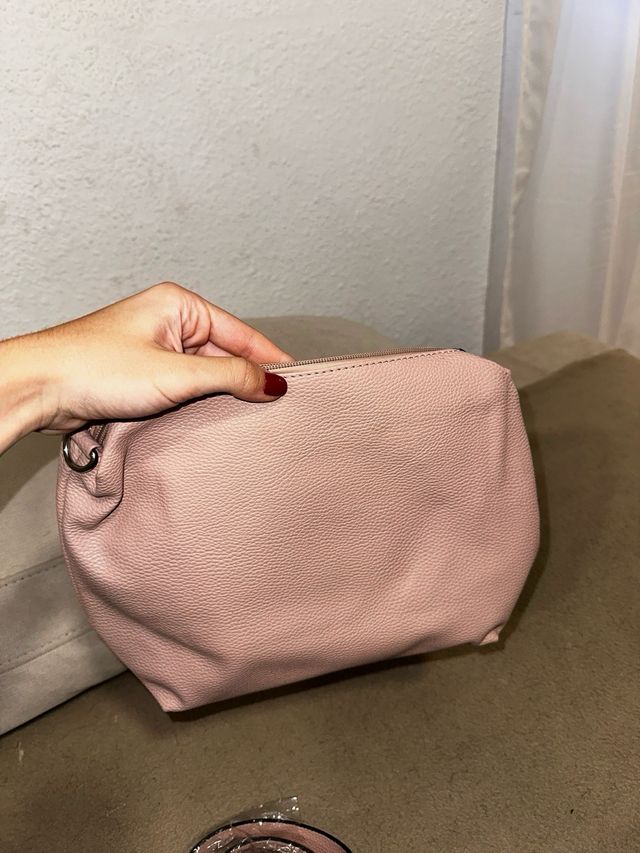 Bolso Parfois Rosa y Dorado