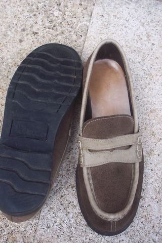 Mocasines  piel ante