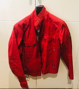 Cazadora Belstaff Roja Talla XL