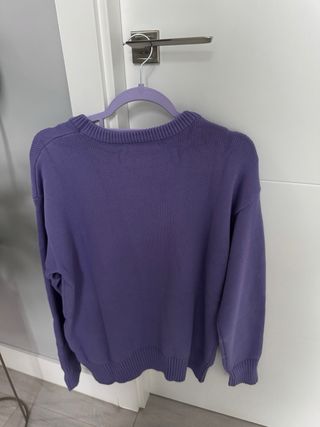 Jersey Ami Paris Morado Talla L Algodón