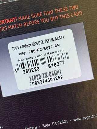 EVGA GeForce 8800 GTX KO ACS3 Edition