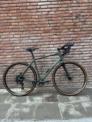 Bici Triban Gravel 120 Verde