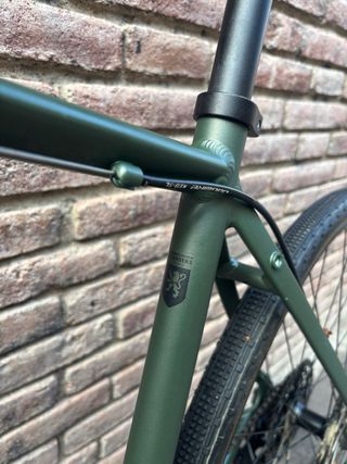 Bici Triban Gravel 120 Verde