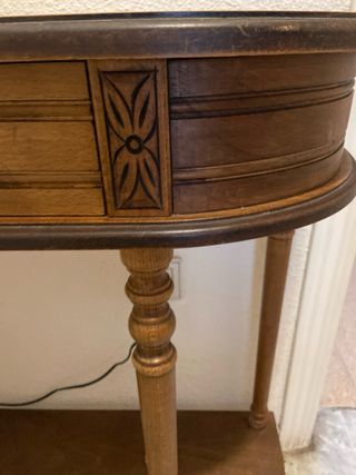 Mueble de entrada de madera