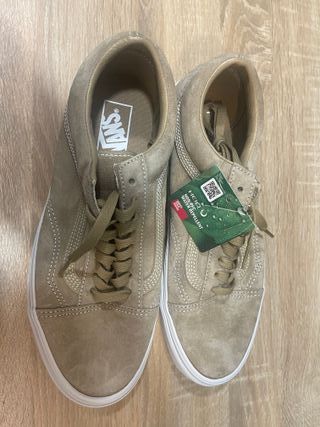 Zapatillas Vans Beige/Blanco