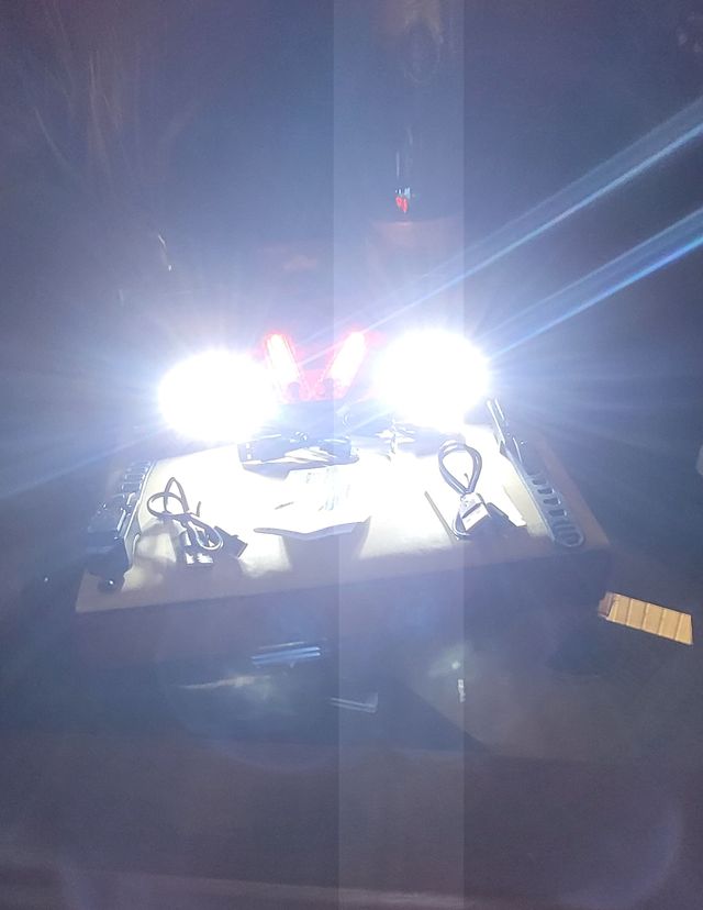 4 Fari LED Bici E-bike MTB BMX Monopattino