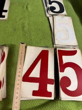 Numeri adesivi moto cross epoca vintage anni ‘70