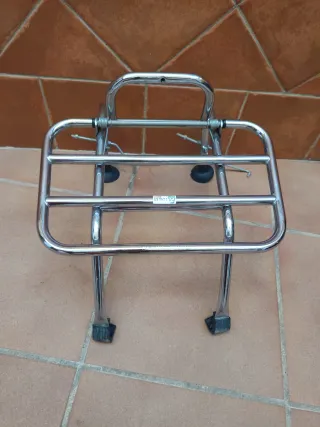 Portaequipajes Vespa Cromado