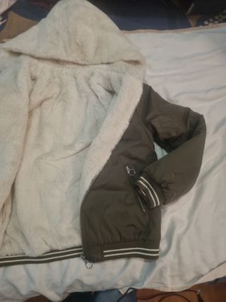 Chaqueta reversible acolchada