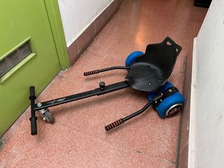Hoverboard Azul con Asiento
