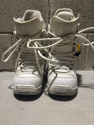 Botas Burton Snowboard Blancas con poco uso
