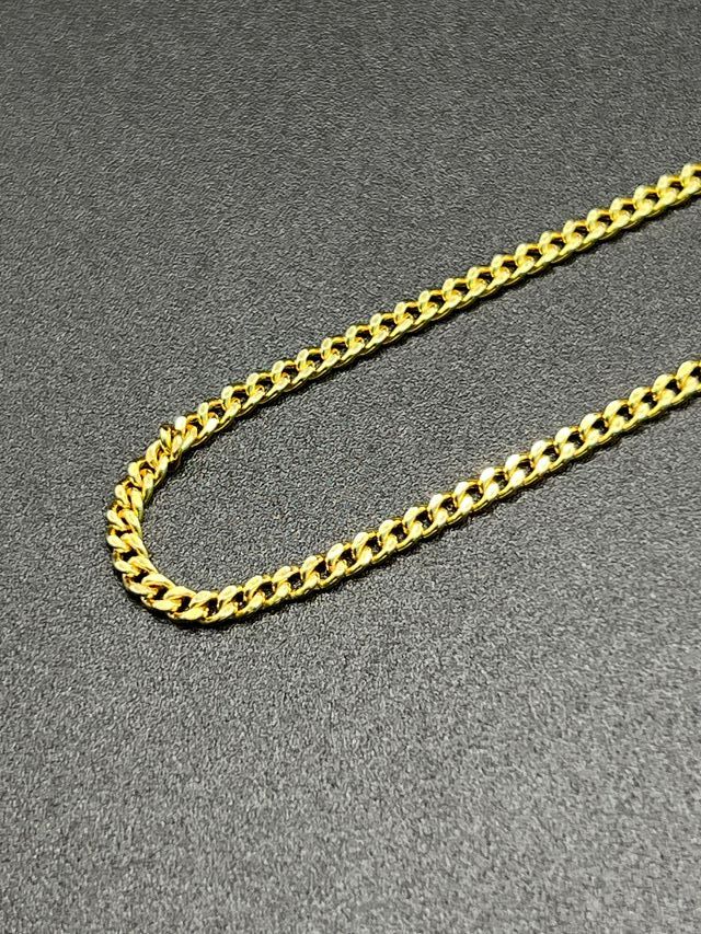 Catena spinata in oro 18 carati 8,28 gr.