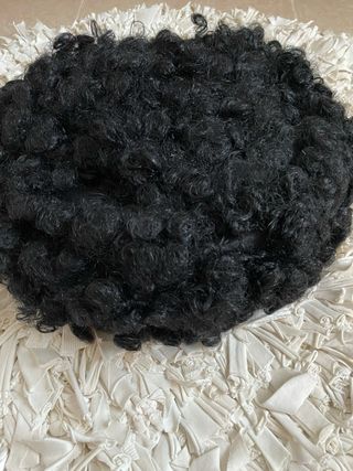 Peluca Afro Disfraz Negro