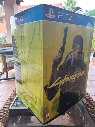 Caja Edición Coleccionista PS4 Cyberpunk 2077