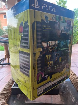 Caja Edición Coleccionista PS4 Cyberpunk 2077