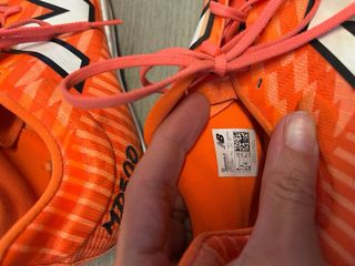 Zapatillas clavos atletismo NB MD500 Naranja