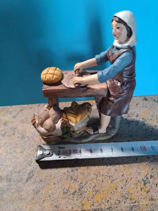 Figura Belén Mujer Panadera