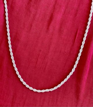 Cadena de plata 925 estilo cuerda