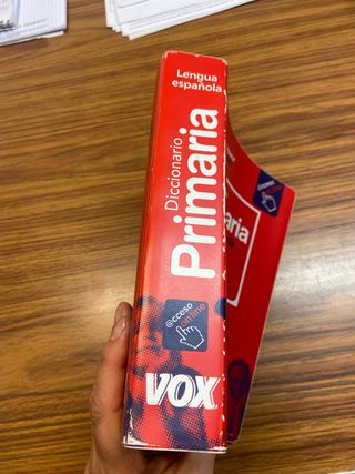 diccionario lengua española de Primaria