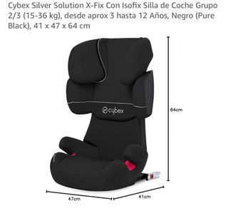 Silla Coche Cybex Silver X-Fix Isofix