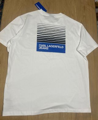 T-shirt Karl Lagerfeld Jeans Uomo XL Bianca