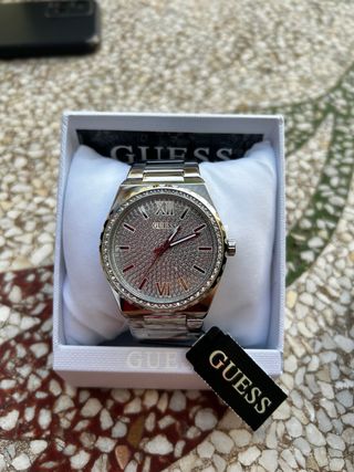 Reloj Guess Plateado Nuevo