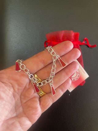 Bracciale Campari con charms rossi