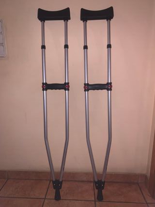 Muletas axilares adulto