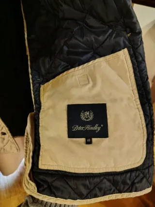 Cappotto invernale trapuntato uomo beige