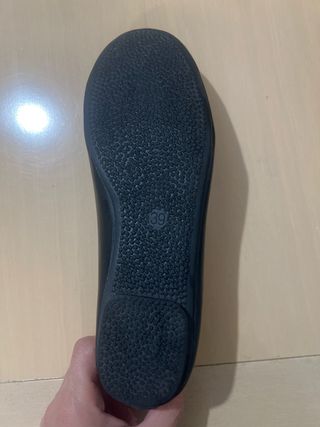 Manoletinas negras talla 39