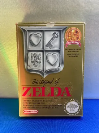JUEGO PAL FRANCÉS NES THE LEGEND OF ZELDA COMPLETO