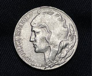 5 centime Moneda 1937 II Repubblica Spagnola
