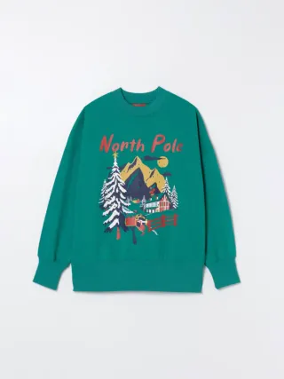 Sudadera North Pole Navideña