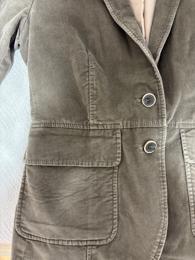 Americana Massimo Dutti Marrón