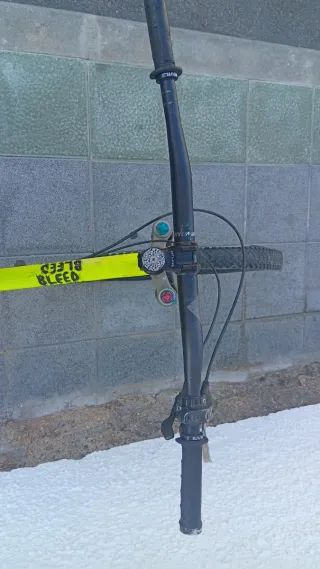 Bicicleta Montaña Fox Amarillo fosforito