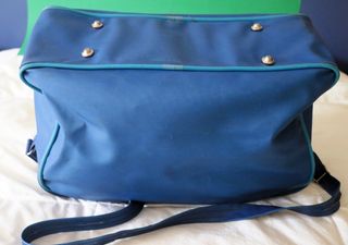 Bolsa Deporte Vintage Adidas Azul