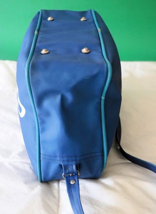 Bolsa Deporte Vintage Adidas Azul