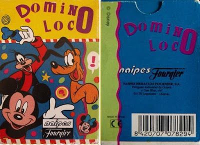Domino Loco Disney Naipes Fournier